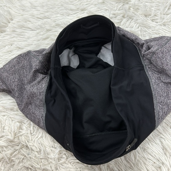 Lululemon Speed Up Short Long *4" Updated Fit Heather Lux Multi Black / Black - Picture 4 of 5